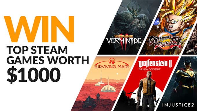 Win over 20 awesome Steam PC games worth $1,000